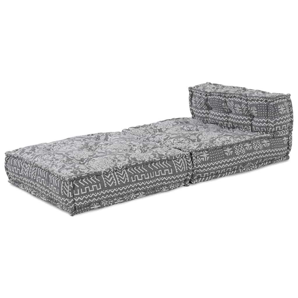 Modulinė sofa Šviesiai pilka 70 x 70 x 54 cm audinys