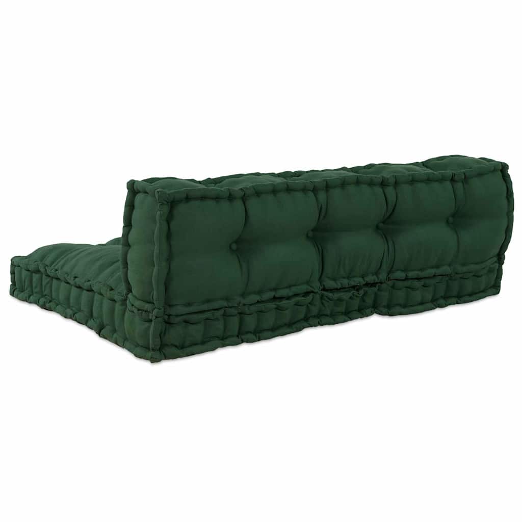 Šiuolaikinis sofos pagalvėlė 2 pcs Žalia 120 x 80 x 38 cm