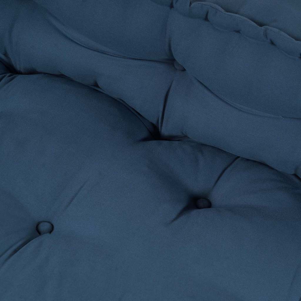 Šiuolaikinis sofos pagalvėlė 2 pcs Indigo 120 x 80 x 38 cm