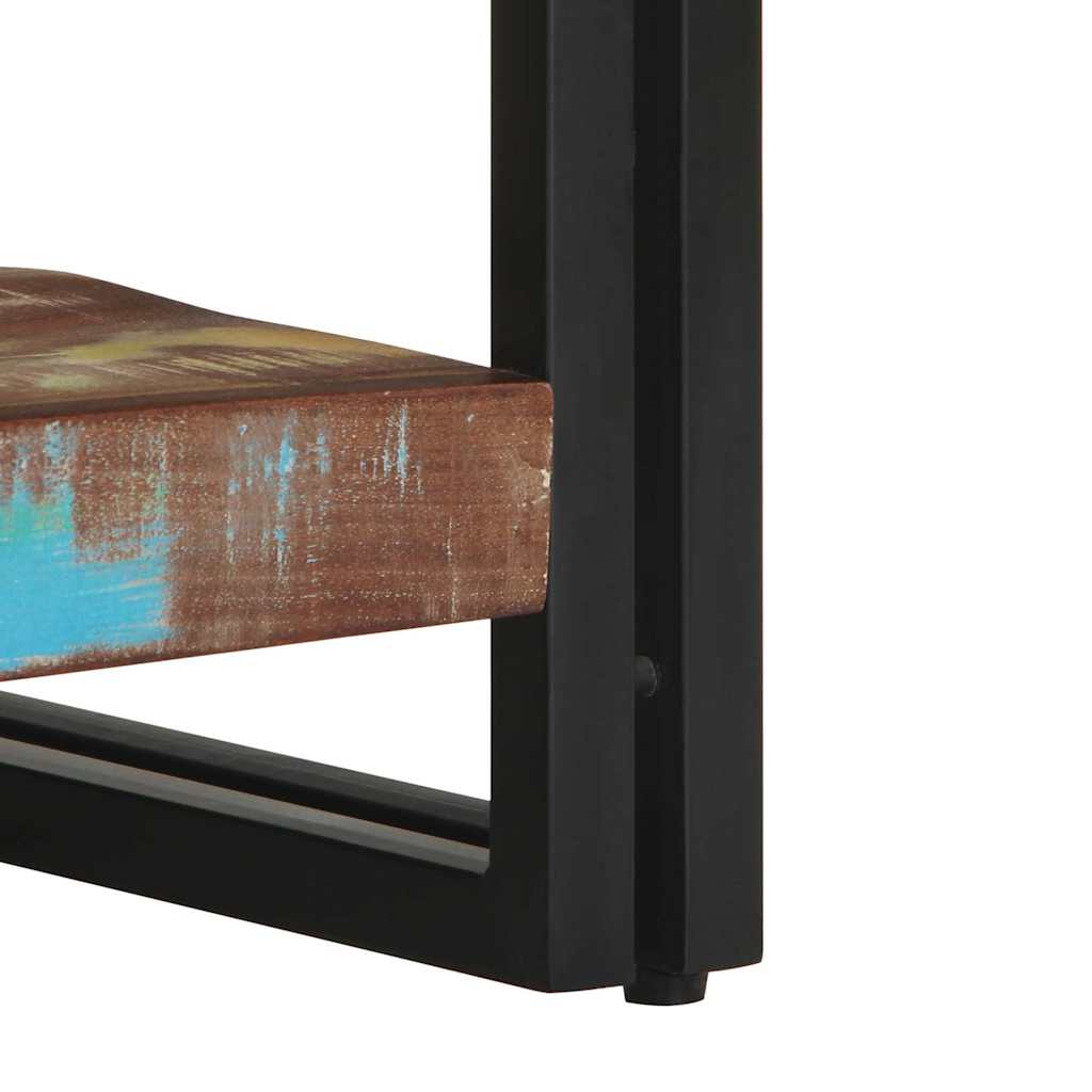 Multicolor coffee table, 70x50x38cm, recycled wood