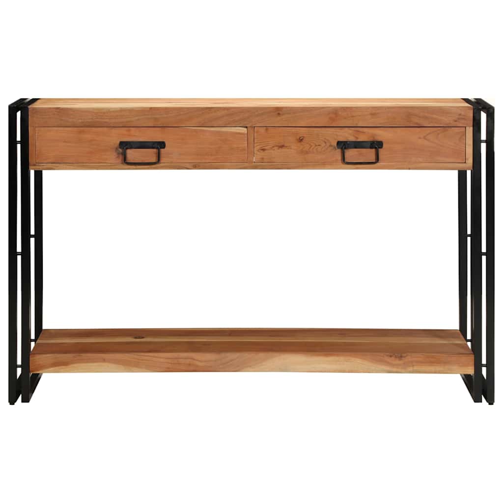 Konsolinis stalas Ruda 120 x 33 x 75 cm Kietos akacijos mediena
