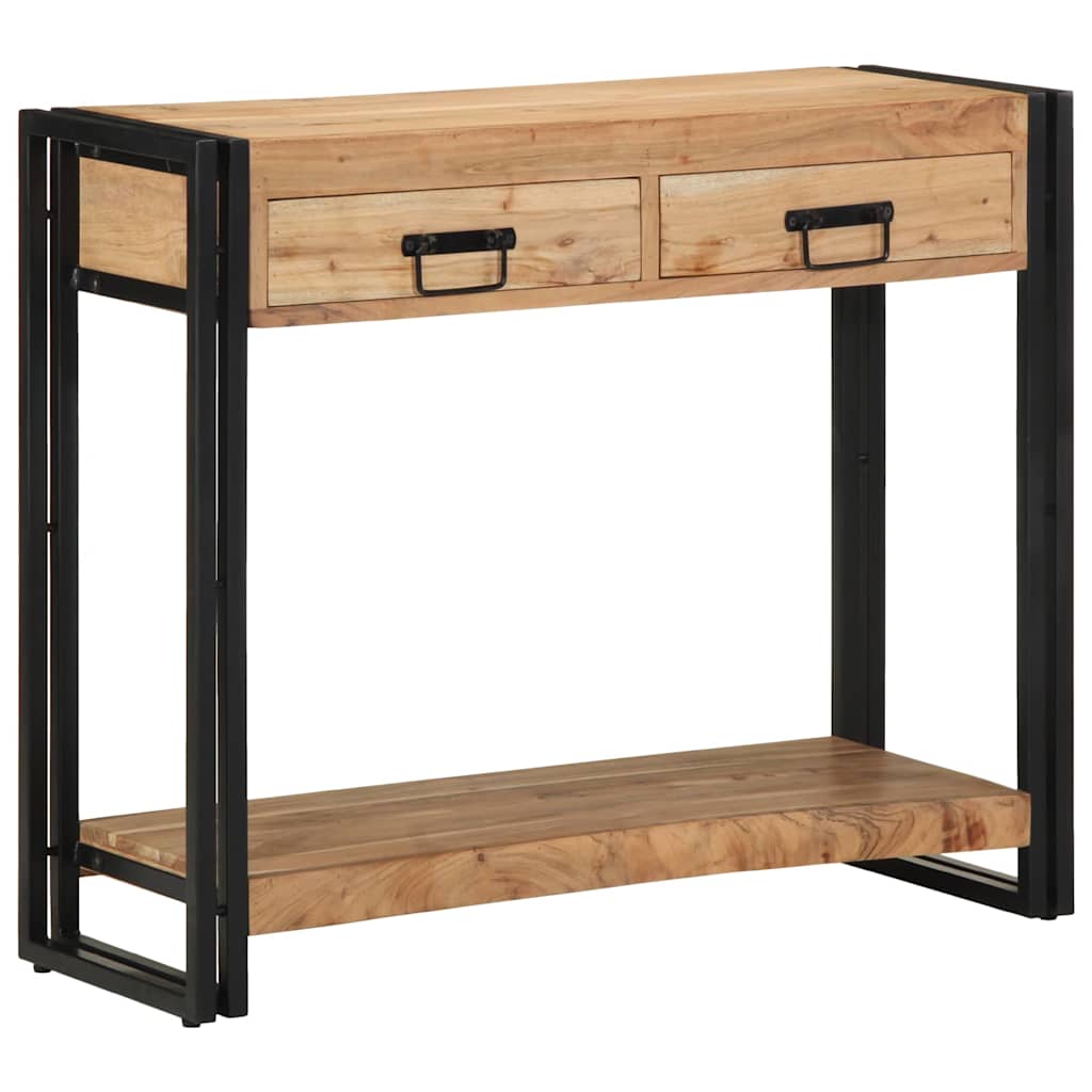 Konsolinis stalas Ruda 90 x 33 x 75 cm Kietos akacijos mediena