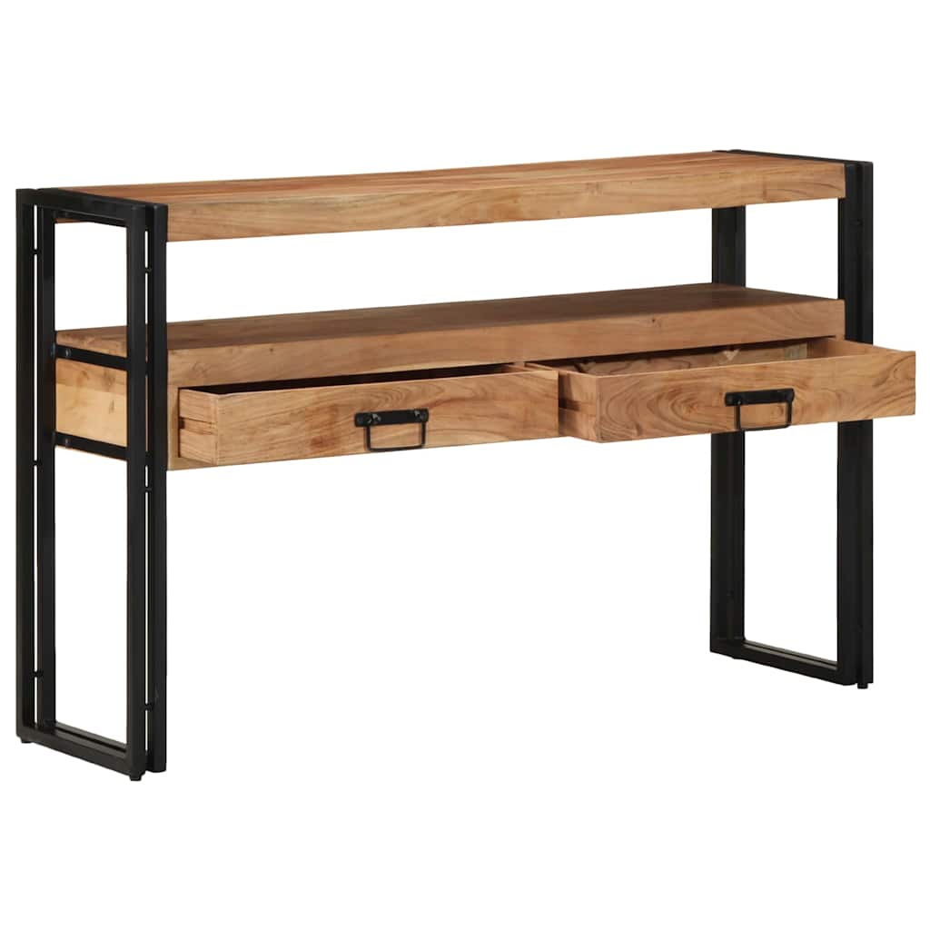 Konsolinis stalas Ruda 120 x 33 x 75 cm Kietos akacijos mediena