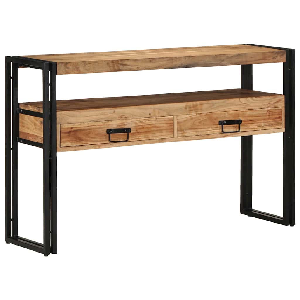 Konsolinis stalas Ruda 120 x 33 x 75 cm Kietos akacijos mediena