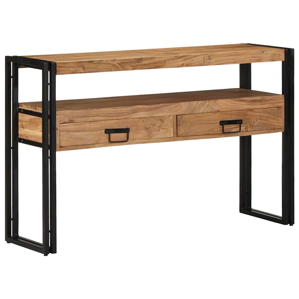 Konsolinis stalas Ruda 120 x 33 x 75 cm Kietos akacijos mediena