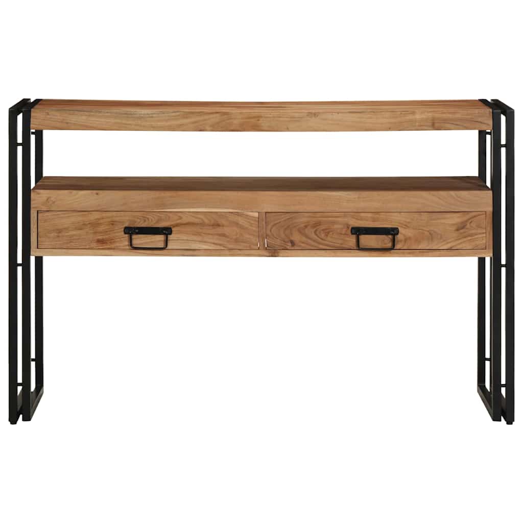 Konsolinis stalas Ruda 120 x 33 x 75 cm Kietos akacijos mediena