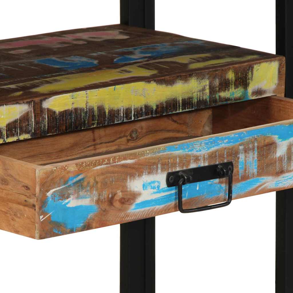 Console table 120 x 33 x 75 cm Solid reclaimed wood