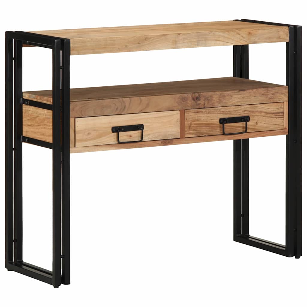 Konsolinis stalas Ruda 90 x 33 x 75 cm Kietos akacijos mediena