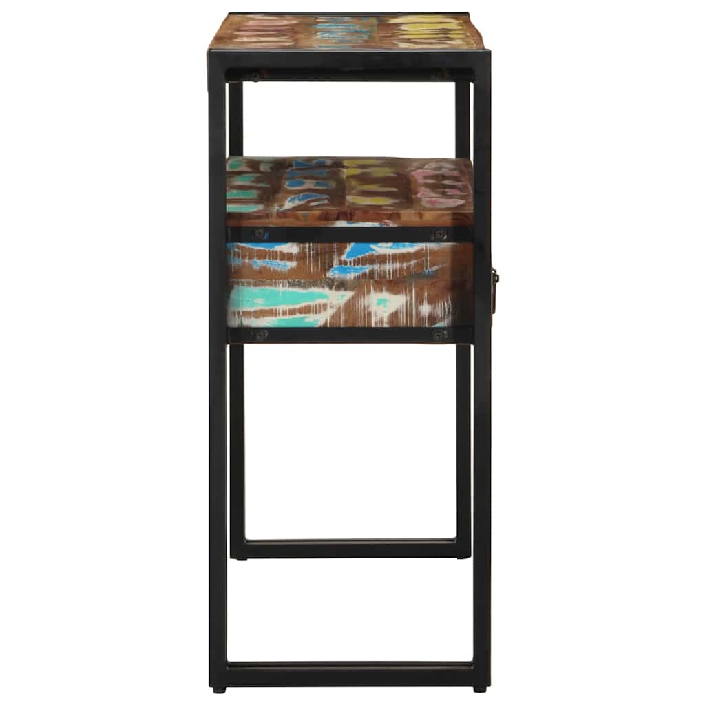 Konsolinis stalas 90 x 33 x 75 cm Kietas atkurtas medis