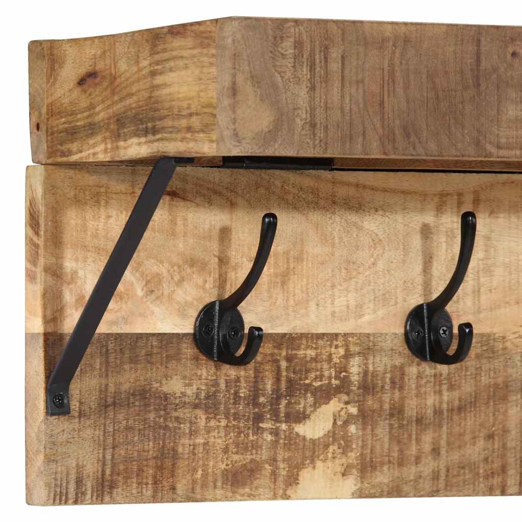 Paltas su saugykla Ruda 73 x 19 x 23 cm Mango medienos masyvas