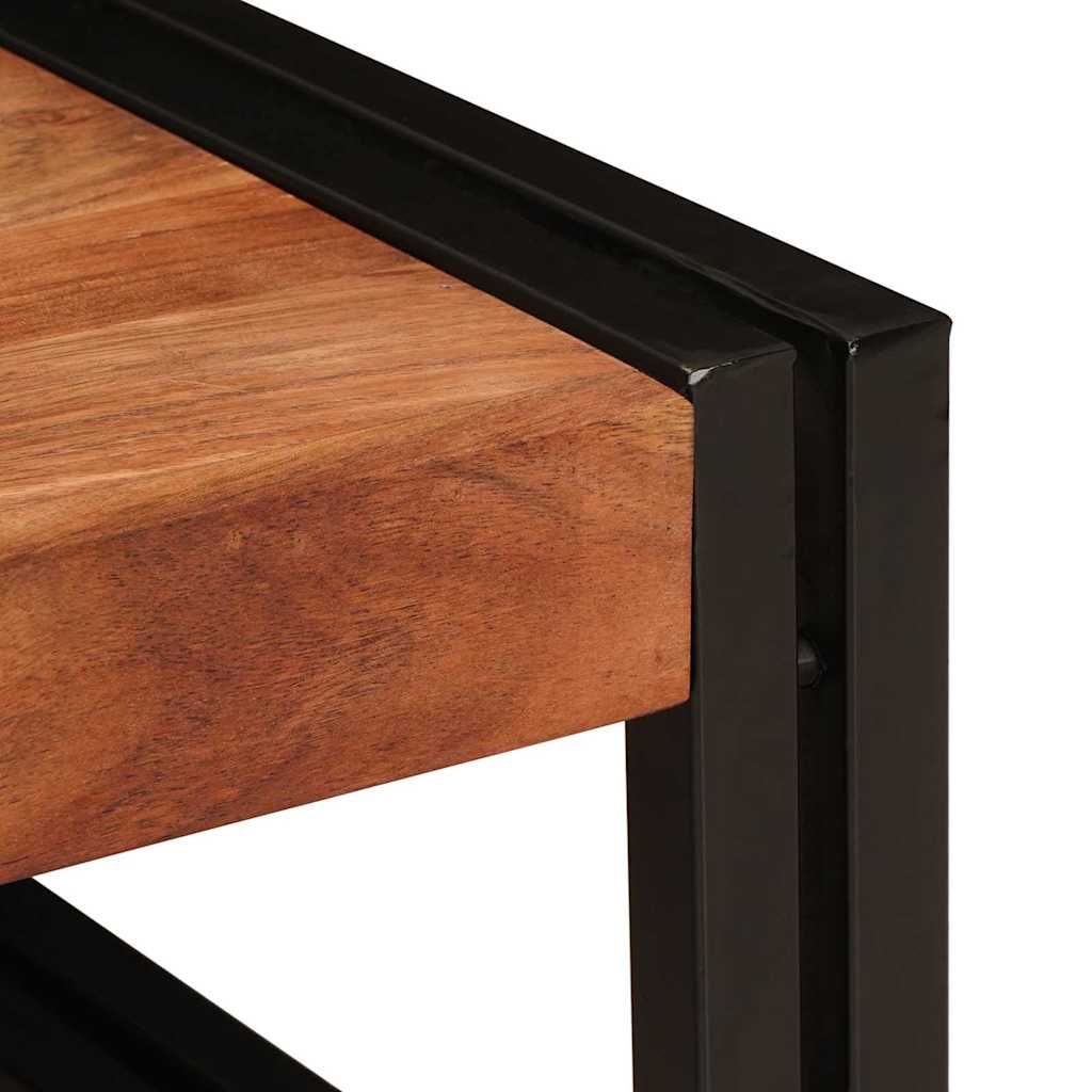 Bathroom Shelf Brown 120 x 50 x 23 cm Solid Acacia Wood