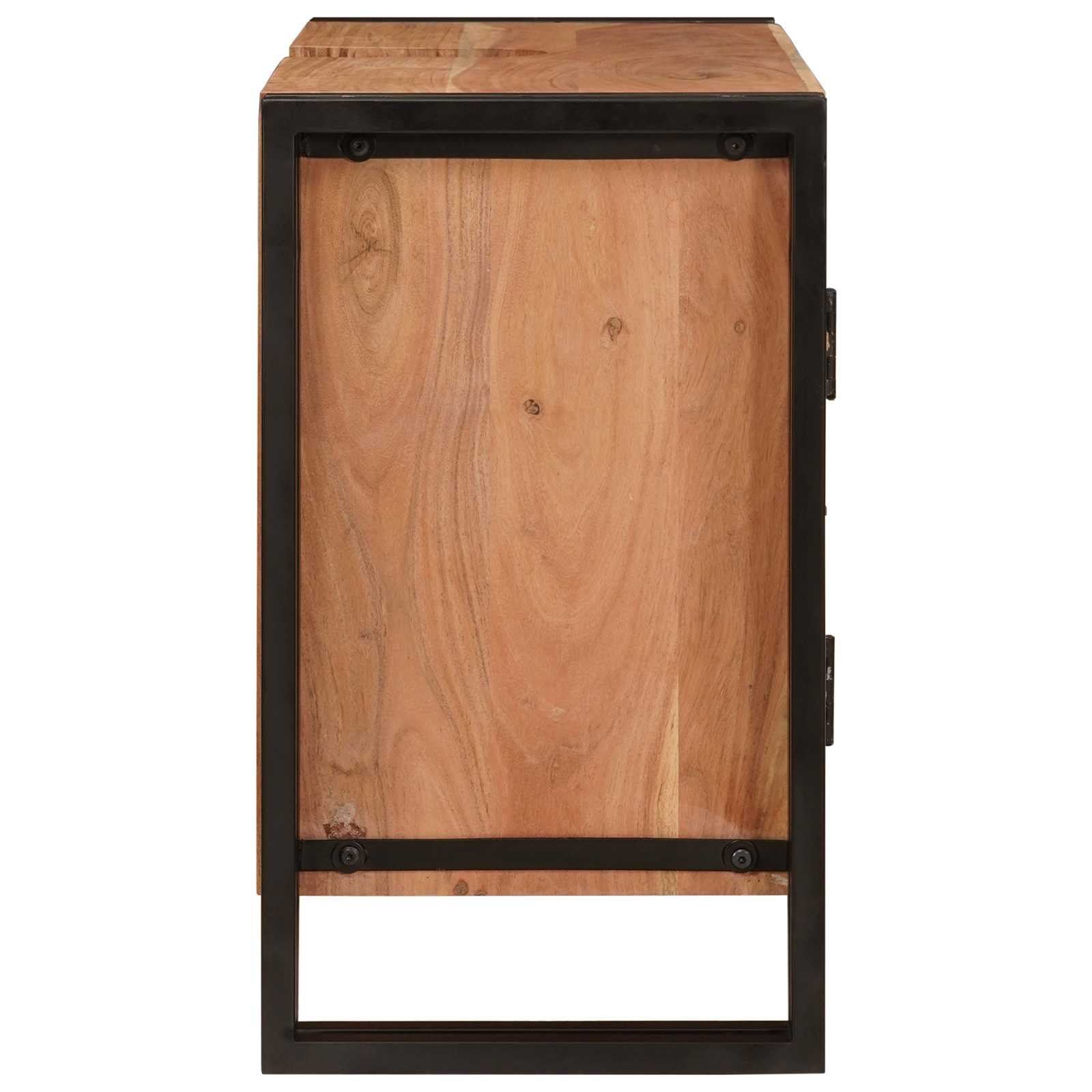 Praustuvo spintelė Ruda 71 x 33 x 58 cm Kietos akacijos mediena