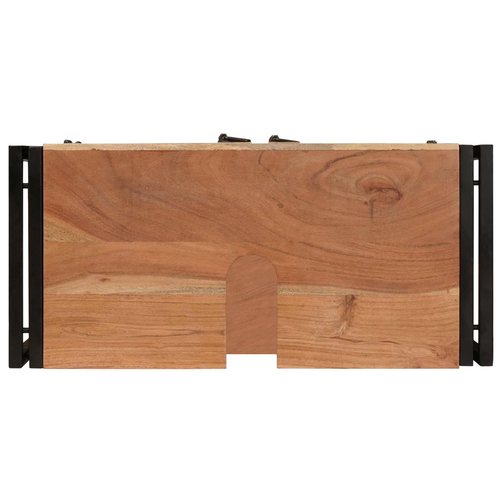 Praustuvo spintelė Ruda 71 x 33 x 58 cm Kietos akacijos mediena
