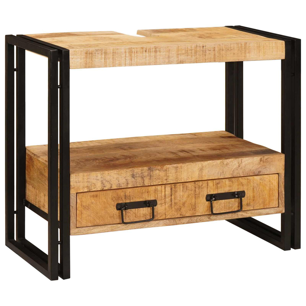 Veidrodžių kabinetas Ruda 71 x 33 x 58 cm Kietas mango medis