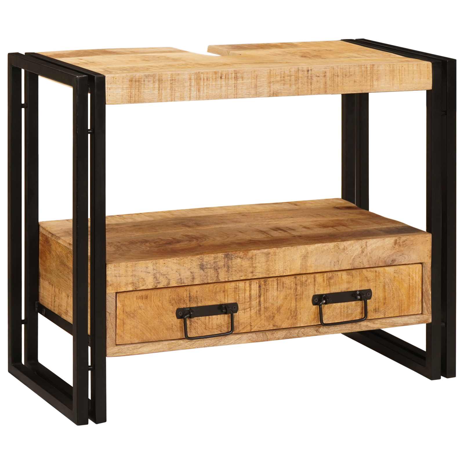 Veidrodžių kabinetas Ruda 71 x 33 x 58 cm Kietas mango medis
