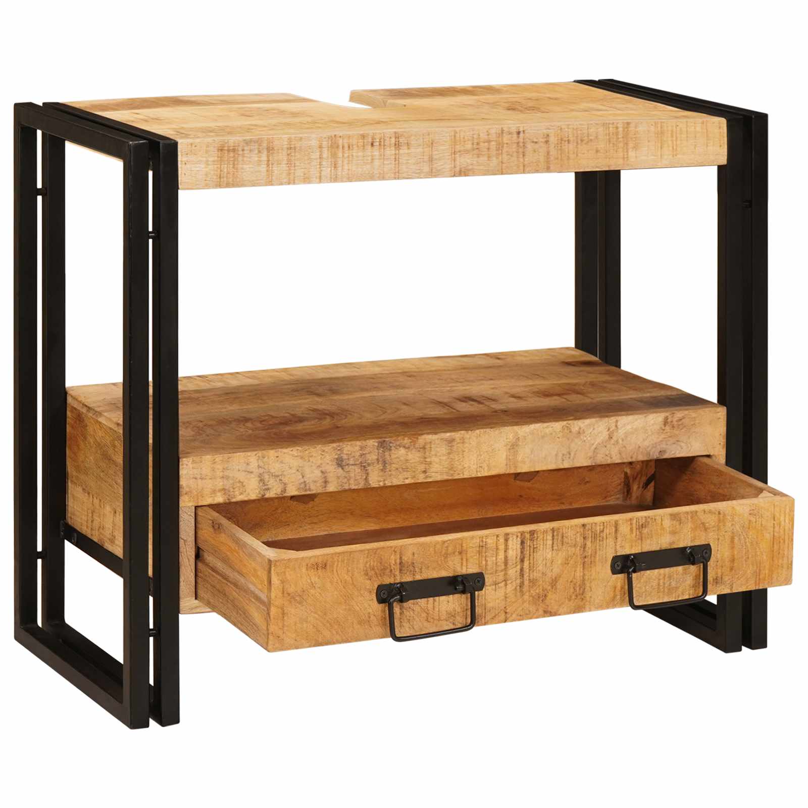 Veidrodžių kabinetas Ruda 71 x 33 x 58 cm Kietas mango medis