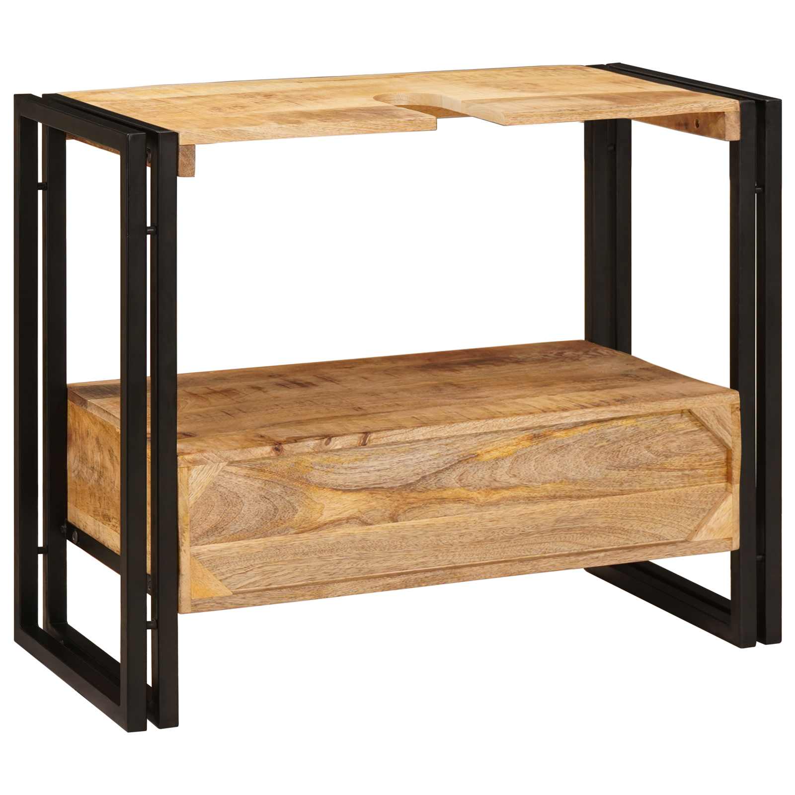 Veidrodžių kabinetas Ruda 71 x 33 x 58 cm Kietas mango medis