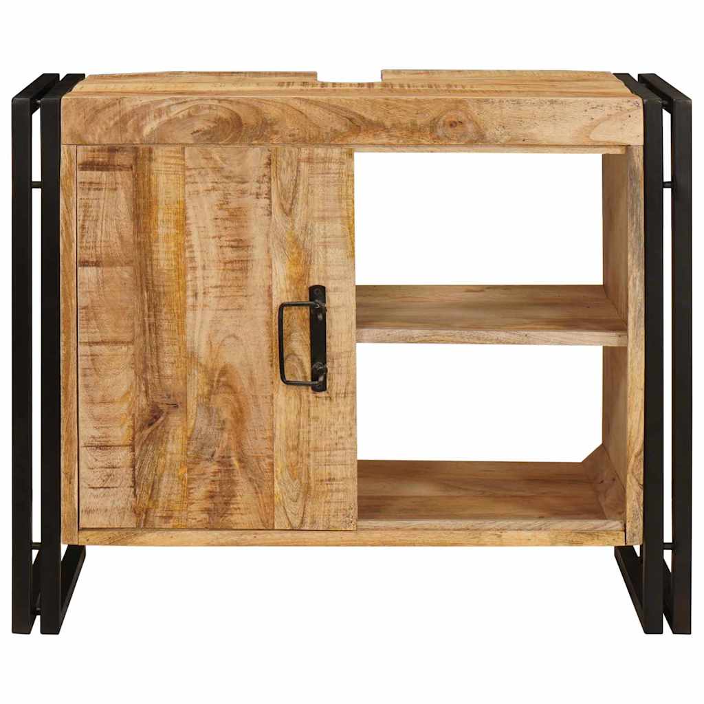 Praustuvo spintelė Ruda 71 x 33 x 58 cm Kietas mango medis