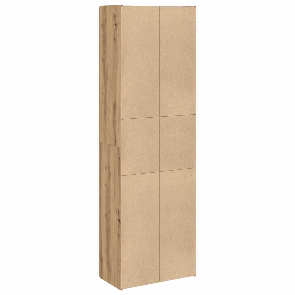 Highboard Artisan Ąžuolas 60x32x190 cm Inžinerinė mediena