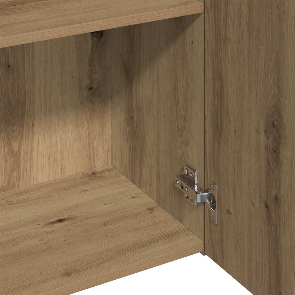 Highboard Artisan Ąžuolas 60x32x190 cm Inžinerinė mediena
