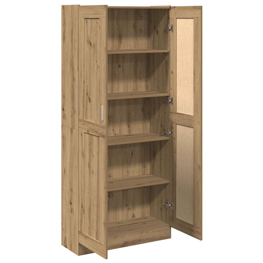 Highboard Artisan ąžuolas 82,5x30,5x185 cm inžinerinė mediena