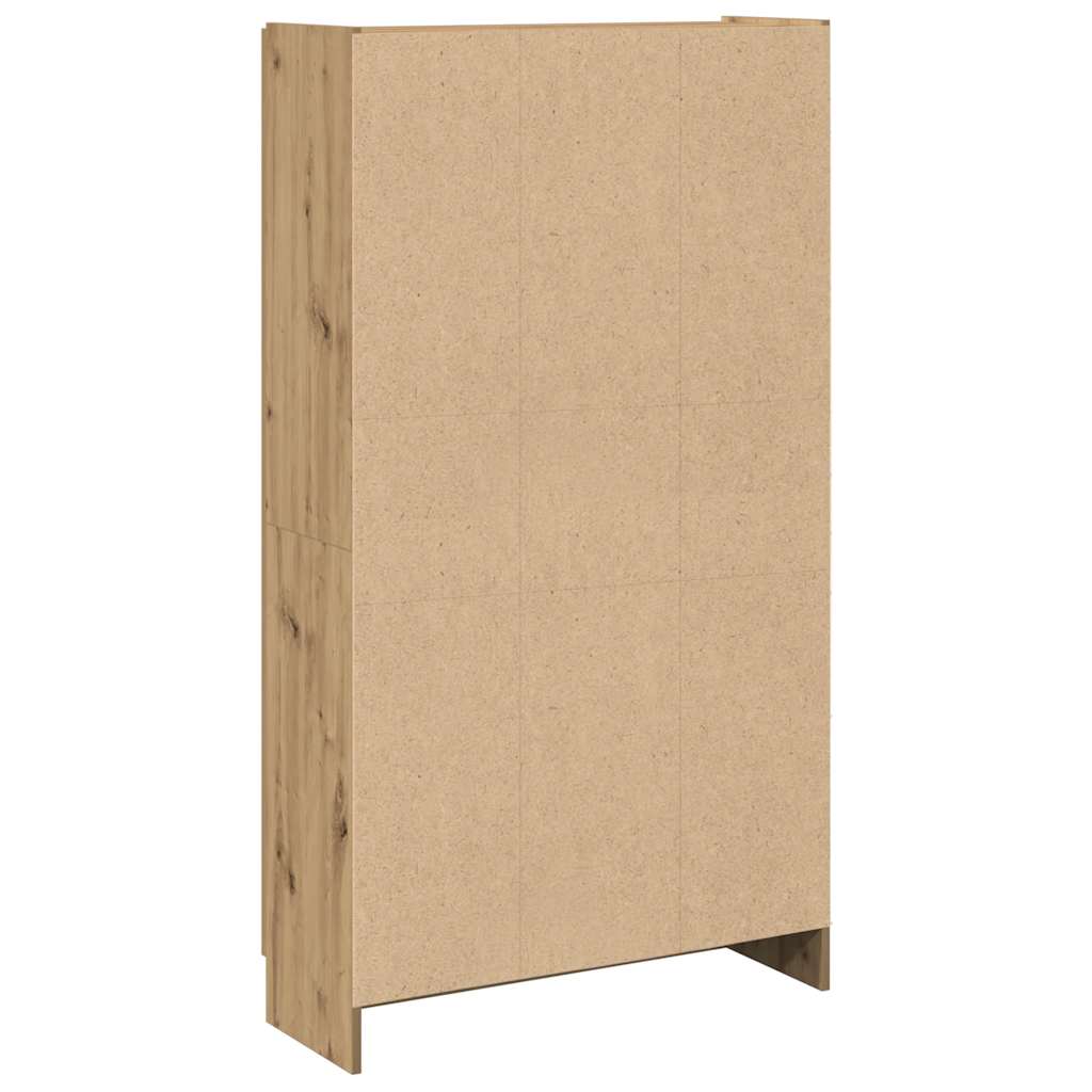Komoda, ąžuolo spalvos, 82,5x30,5x150 cm, inžinerinė mediena