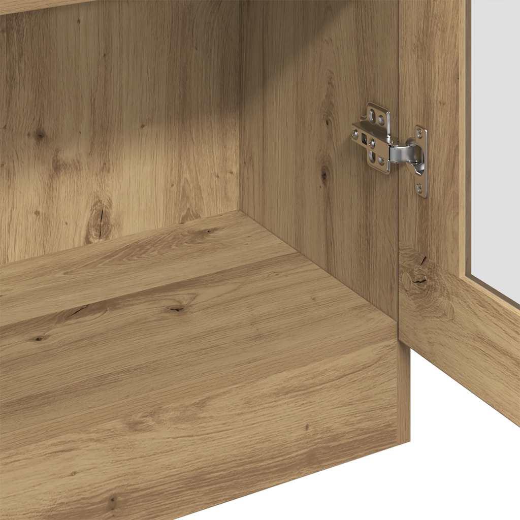 Highboard Artisan ąžuolas 82,5x30,5x185 cm inžinerinė mediena