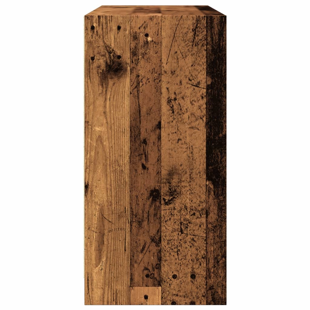 Šoninė spintelė, medienos, 102x37x75,5cm, apdirbta mediena