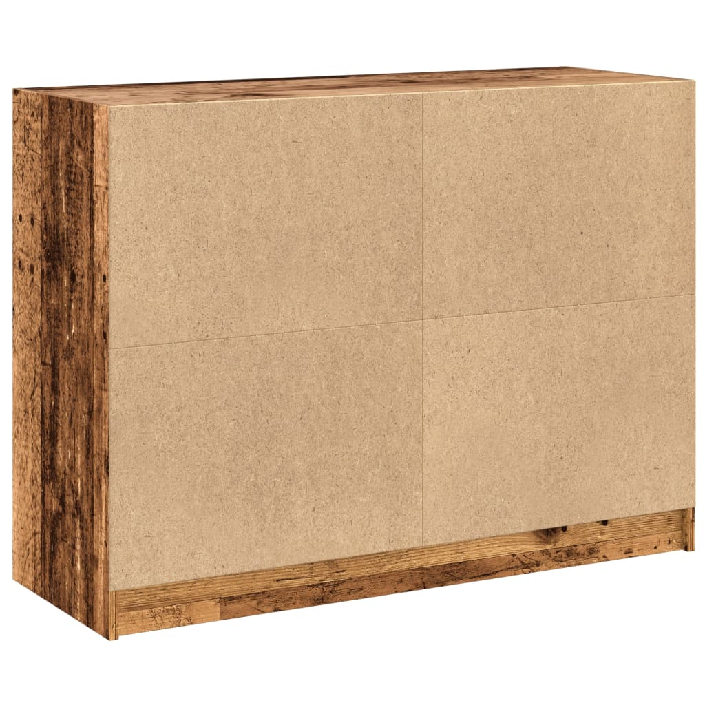 Šoninė spintelė, medienos, 102x37x75,5cm, apdirbta mediena
