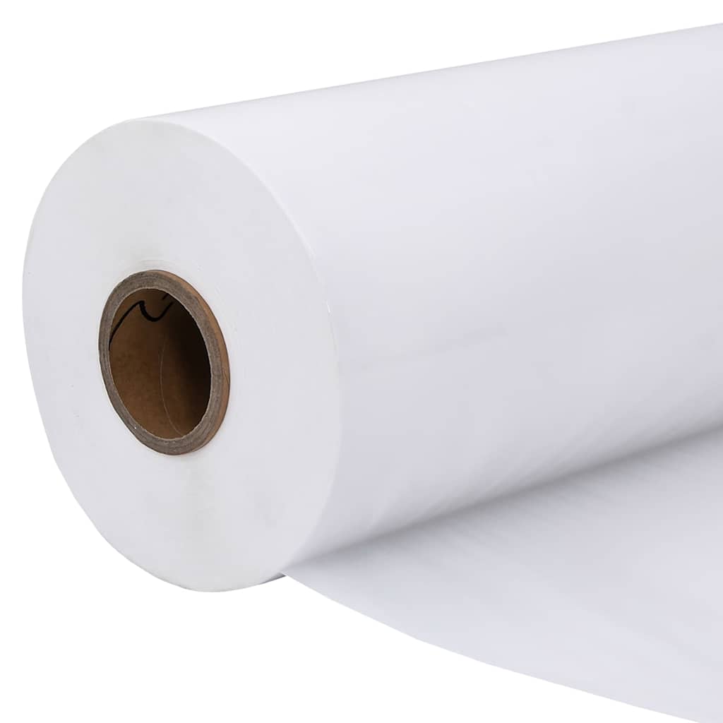 Žemės ūkio tampri plėvelė, balta, 25 µm, 75 cm x 1500 m
