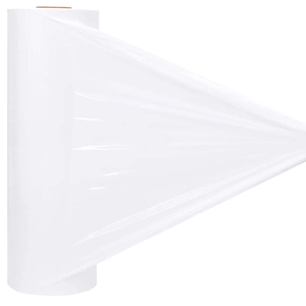 Žemės ūkio tampri plėvelė, balta, 25 µm, 75 cm x 1500 m