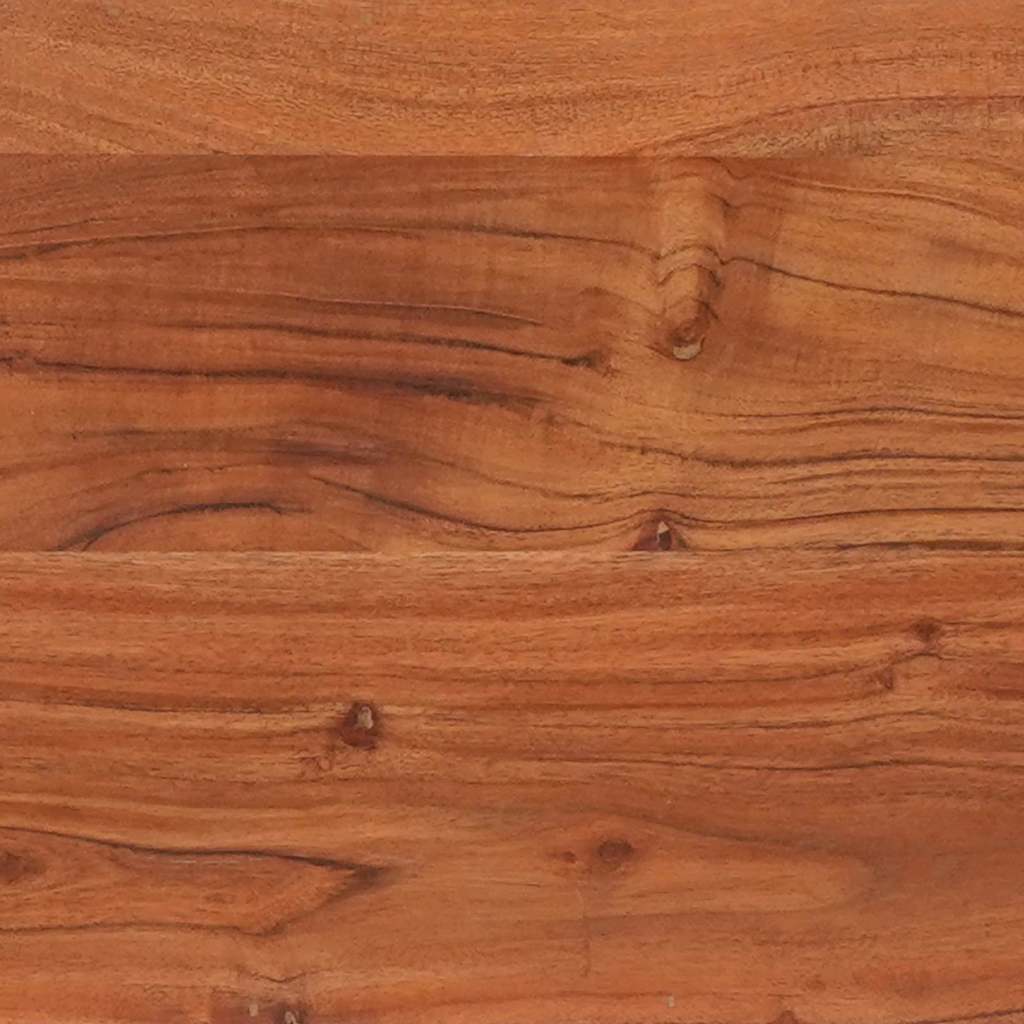 Konsolinis stalas su lentyna Ruda ir juoda 110 x 30 x 75 cm