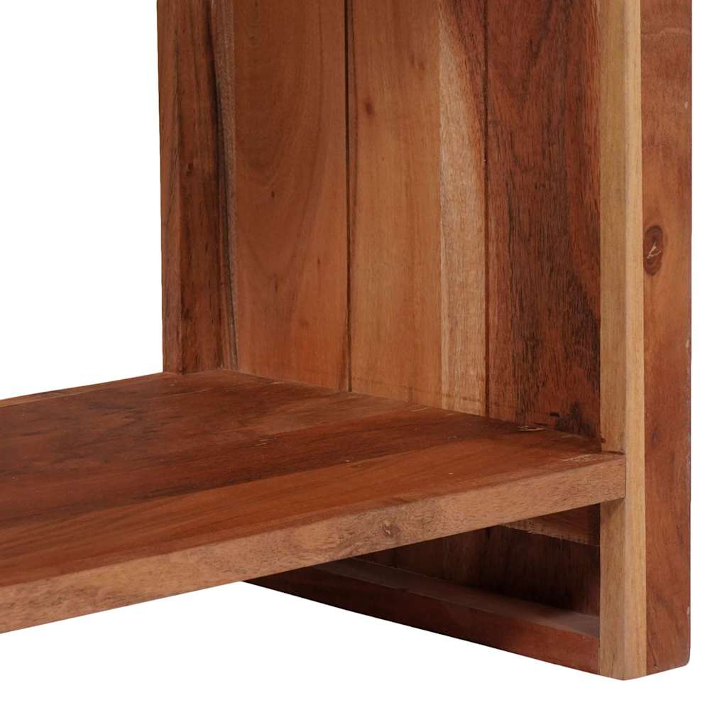 Bookcase Brown 80 x 30 x 40 cm Solid acacia wood