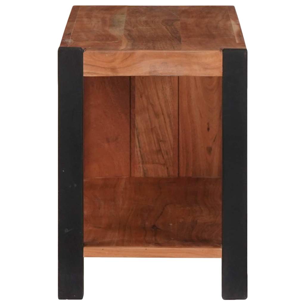 Bookcase Brown 80 x 30 x 40 cm Solid acacia wood