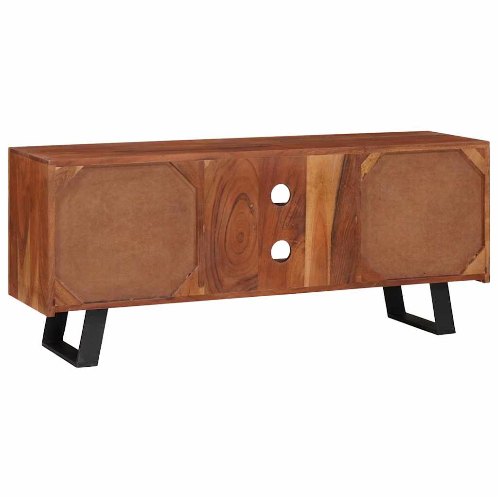 Televizoriaus spintelė su lentyna honey brown 112 x 30 x 48 cm