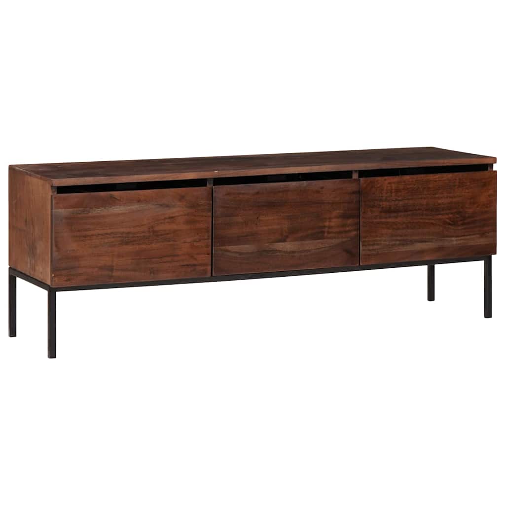 Televizoriaus spintelė su stalčių honey brown 110 x 30 x 36 cm