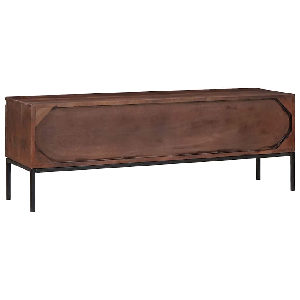 Televizoriaus spintelė su stalčių honey brown 110 x 30 x 36 cm
