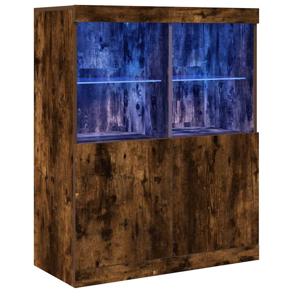 indauja rūkytas ąžuolas 81x37x100 cm inžinerinė mediena