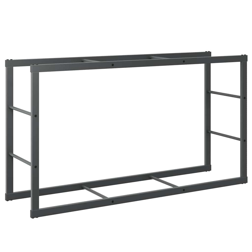 Malku plaukts Melns 110x30x61 cm Tērauds