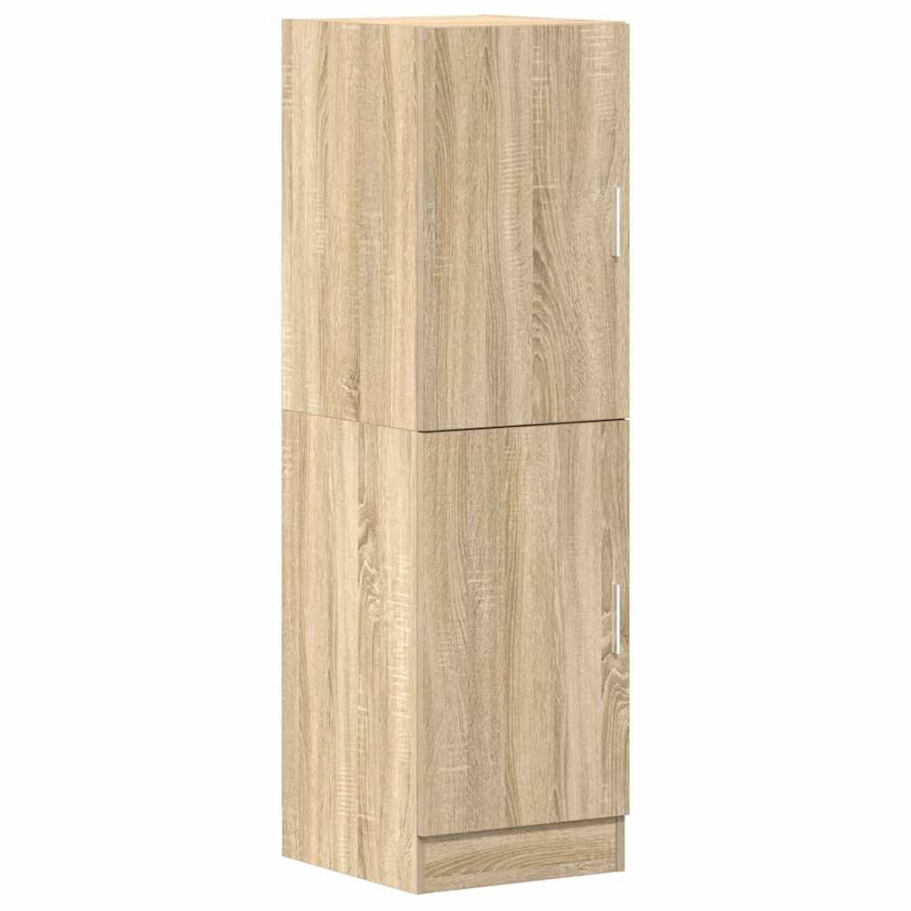 Kitchen cabinet set, 2-piece, oak, wood