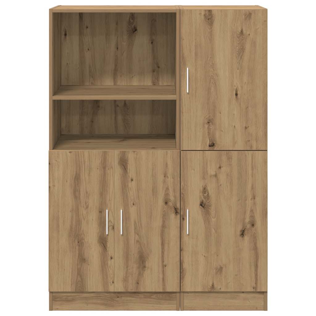 2 dalių virtuvės spintelių rinkinys Artisan ąžuolas