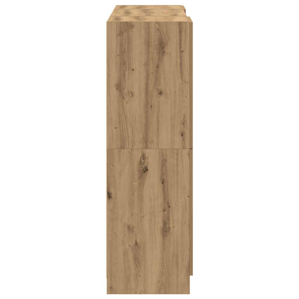 3 dalių virtuvės spintelių rinkinys Artisan ąžuolas