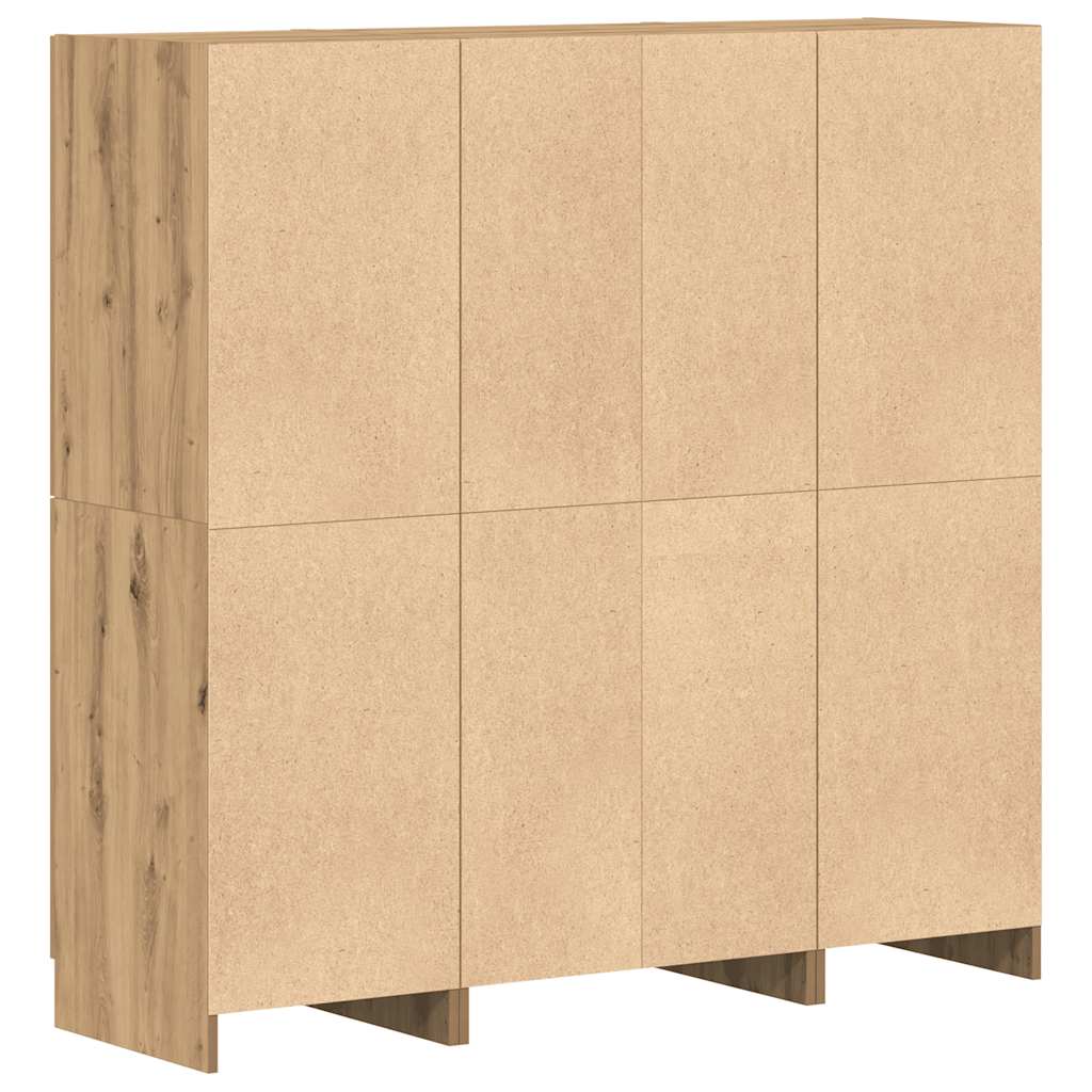 3 dalių virtuvės spintelių rinkinys Artisan ąžuolas