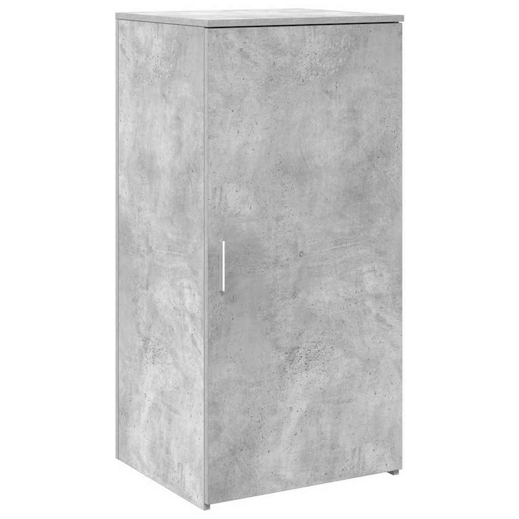 Registratūra, betono pilkas, 200x50x103,5 cm, apdirbta mediena