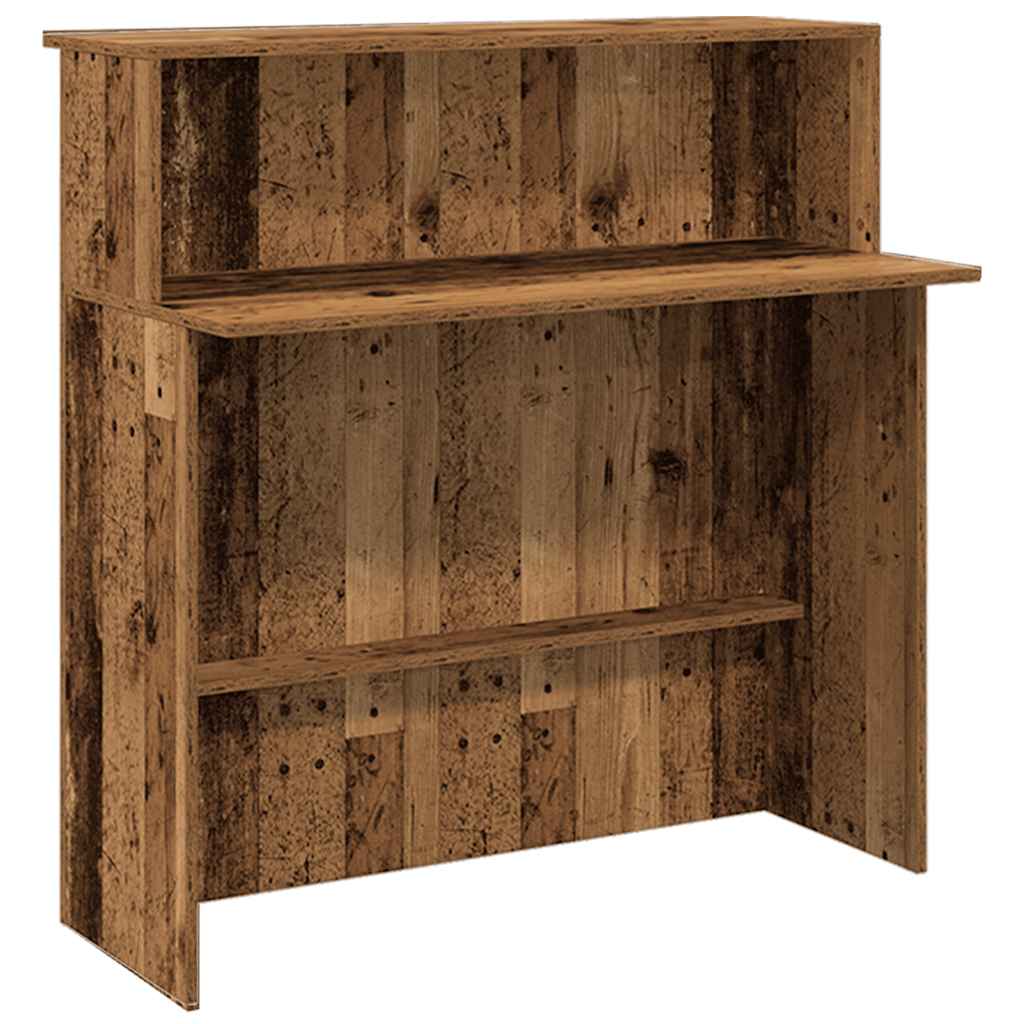 Reģistratūra, koka, 180x50x103,5 cm, apstrādāts koks