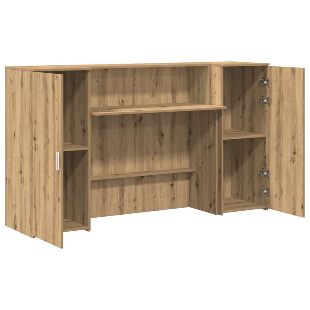 Registratūra, artisano, 180x50x103,5 cm, apdirbta mediena