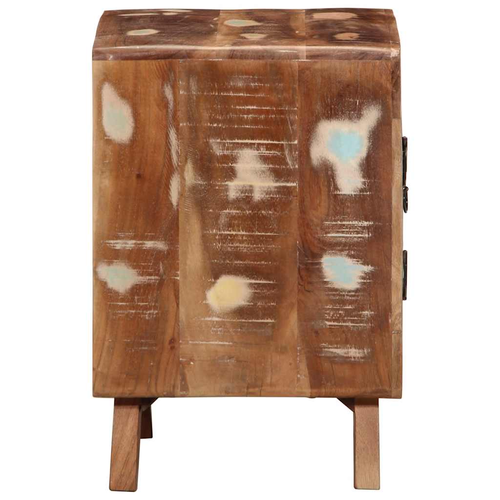Naktsskapītis 40x32x46 cm Pārstrādāta masīvkoka