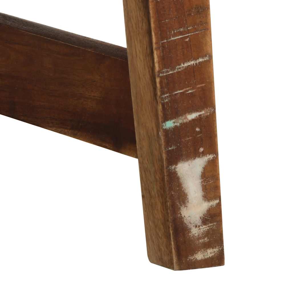Konsolinis staliukas, 90x32x75cm, perdirbtos medienos masyvas