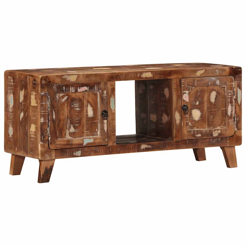 TV cabinet, 105x46x32cm, reclaimed wood