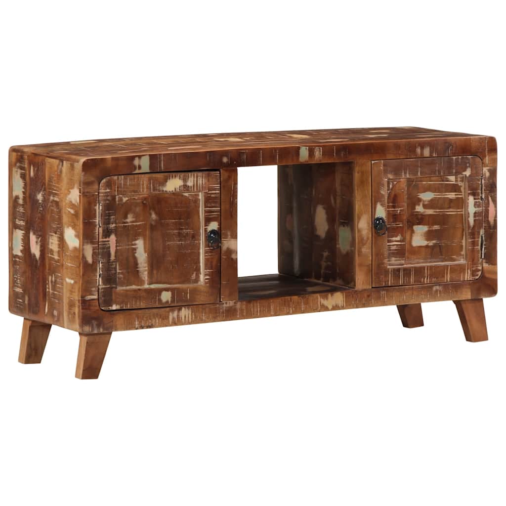 TV cabinet, 105x46x32cm, reclaimed wood